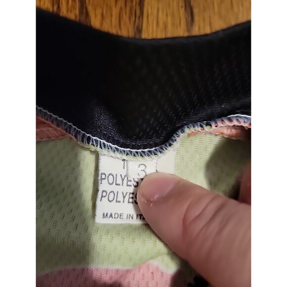 Cycling Jersey Men’s Size Small Shirt Full Zipper Lotto Mobistar - Picture 3 of 8